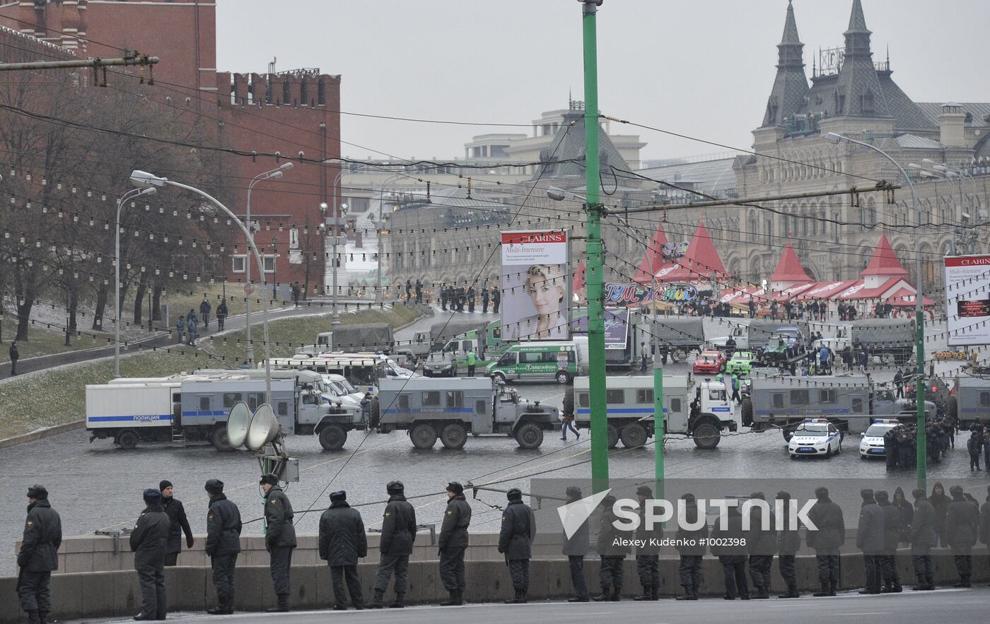 Enhanced security measures in Moscow