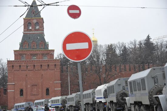 Enhanced security measures in Moscow
