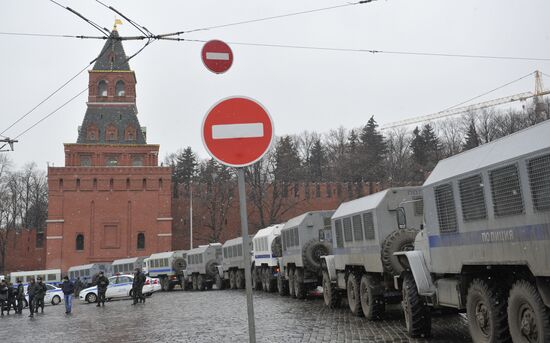 Enhanced security measures in Moscow