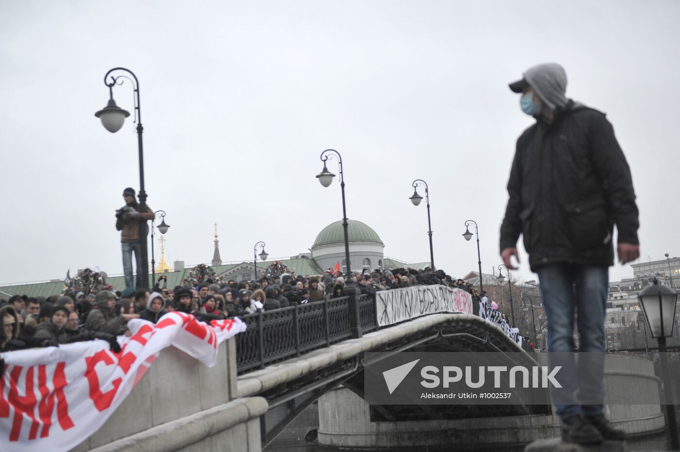 Rally "For Fair Elections" on Bolotnaya Square
