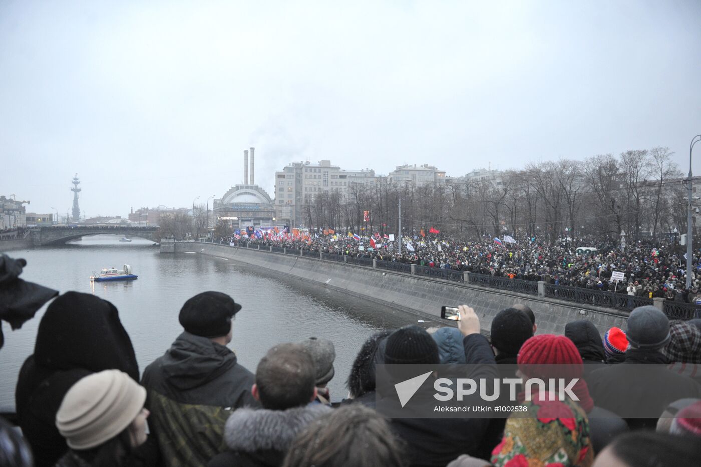 Rally "For Fair Elections" on Bolotnaya Square