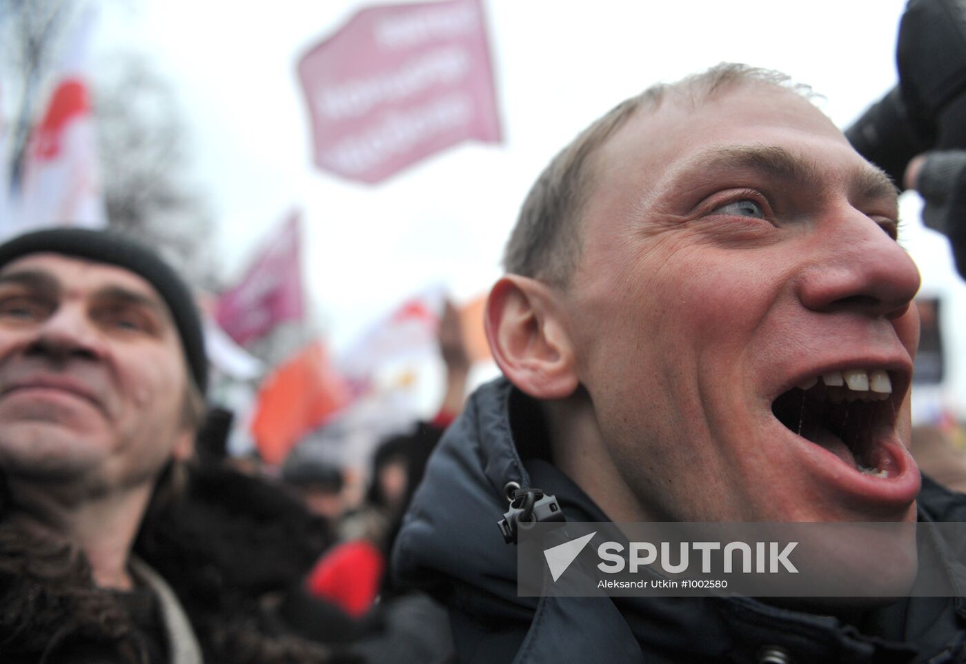 Rally "For Fair Elections" on Bolotnaya Square