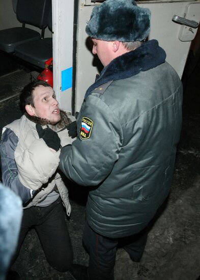 Rally in Kazan protests election fraud