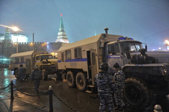 Enhanced security measures in Moscow