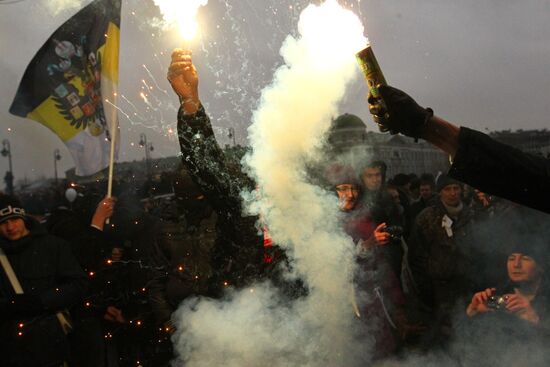 Rally "For Fair Elections" on Bolotnaya Square