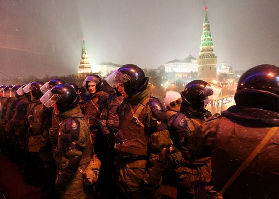 Enhanced security measures in Moscow