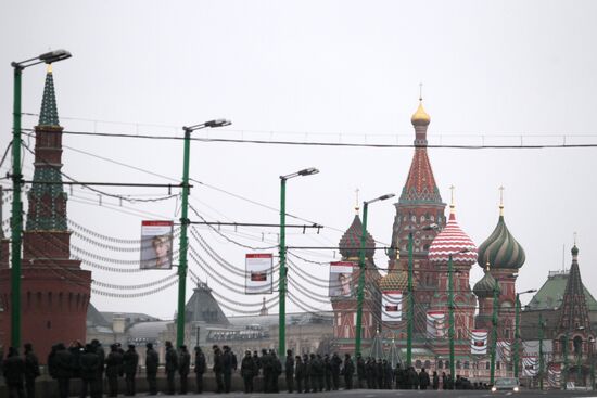 Enhanced security measures in Moscow