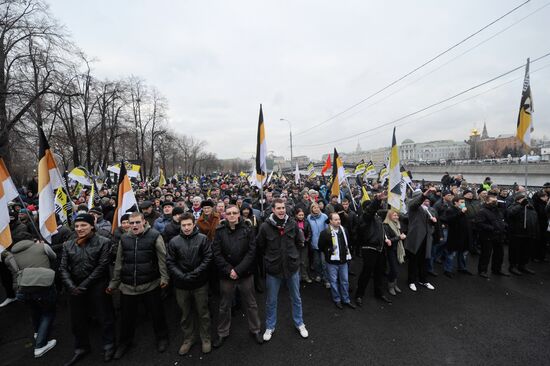 Moscow rally protests election fraud