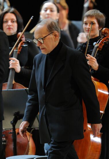 Ennio Morricone performs live in Moscow