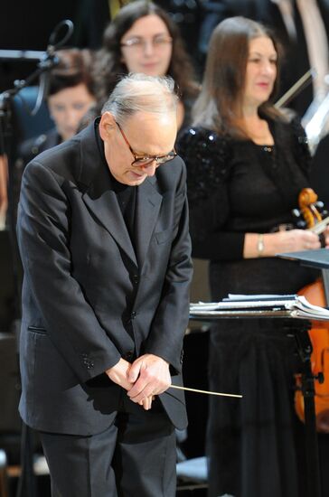 Ennio Morricone performs live in Moscow