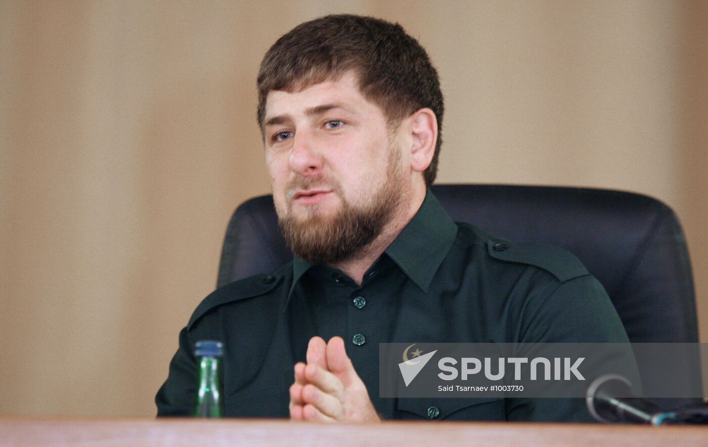 Working visit of Alexander Khloponin to Chechnya