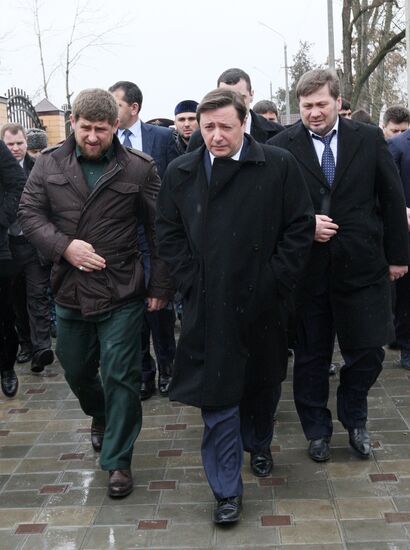 Working visit of Alexander Khloponin to Chechnya