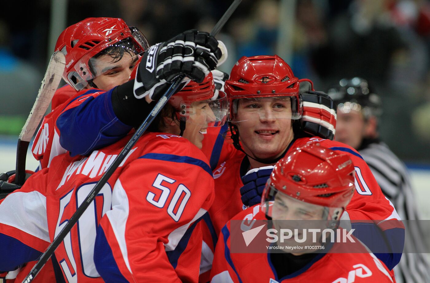 Ice Hockey. VHL Match "Lokomotiv" - "Netyanik"