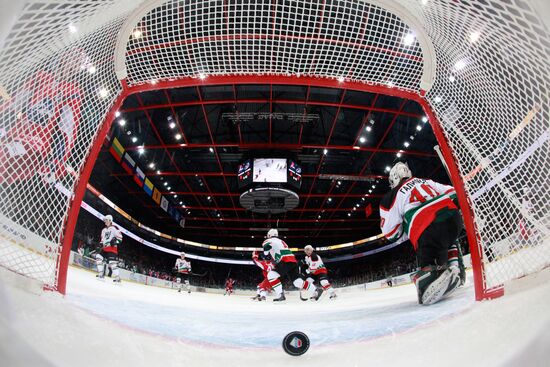 Ice Hockey. VHL Match "Lokomotiv" - "Netyanik"