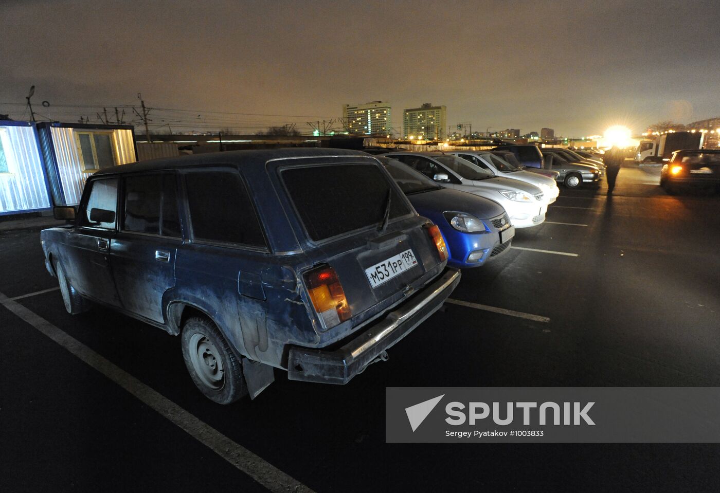 Park and Ride Lot opens at Vykhino subway station