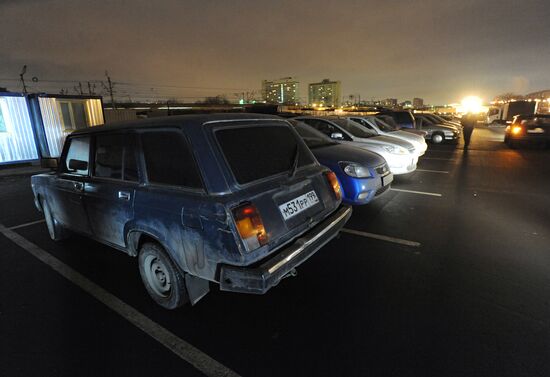 Park and Ride Lot opens at Vykhino subway station
