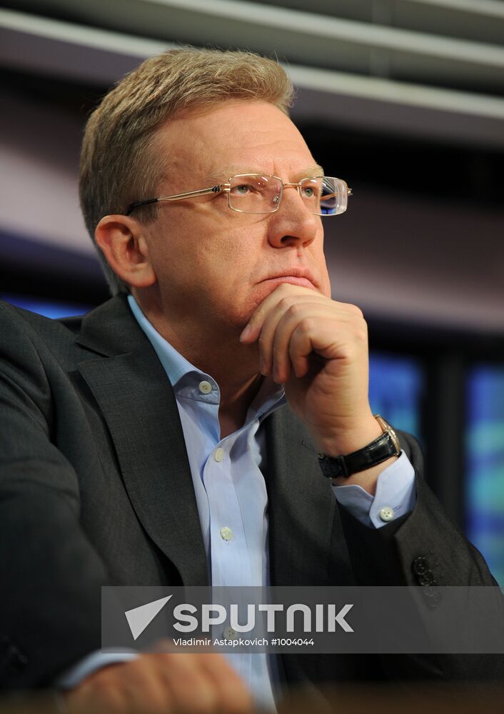 Alexei Kudrin speaks on Echo Moskvy radio station