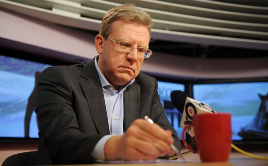 Alexei Kudrin speaks on Echo Moskvy radio station
