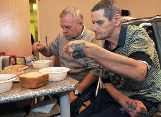 Homeless assistance social center, Chelyabinsk