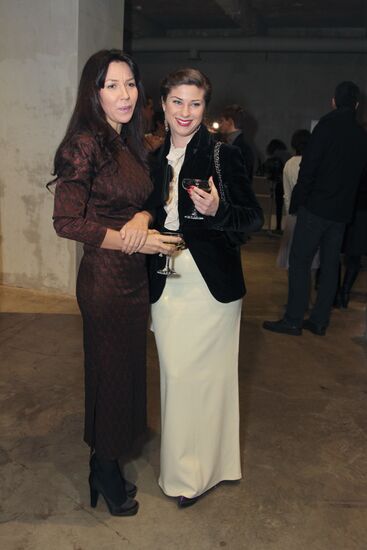 Presentation of Ulyana Sergeenko's collection Spring/Summer 2012