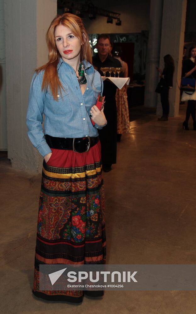 Presentation of Ulyana Sergeenko's collection Spring/Summer 2012