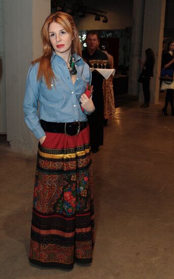 Presentation of Ulyana Sergeenko's collection Spring/Summer 2012