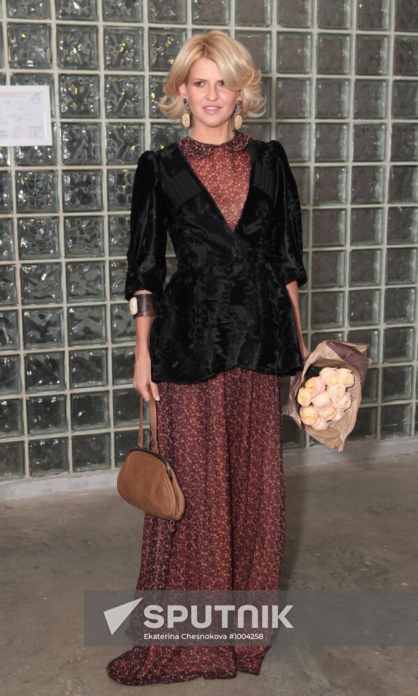 Presentation of Ulyana Sergeenko's collection Spring/Summer 2012
