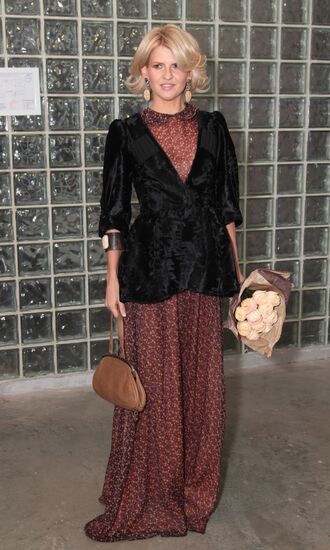 Presentation of Ulyana Sergeenko's collection Spring/Summer 2012