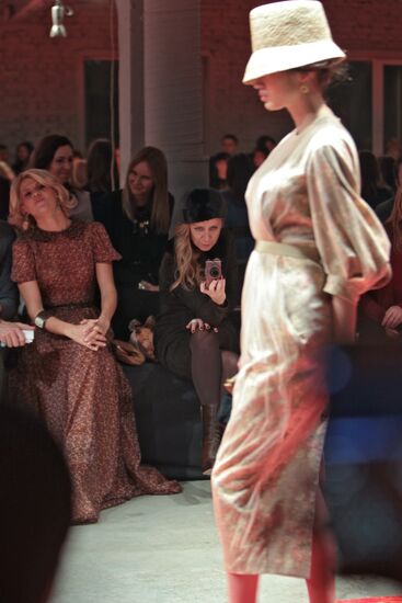 Presentation of Ulyana Sergeenko's collection Spring/Summer 2012