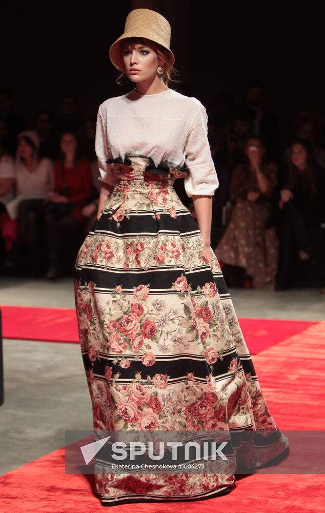 Presentation of Ulyana Sergeenko's collection Spring/Summer 2012