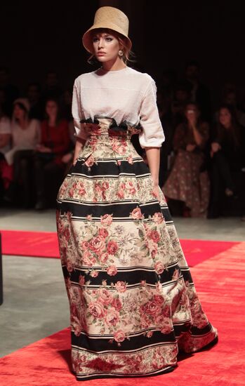 Presentation of Ulyana Sergeenko's collection Spring/Summer 2012