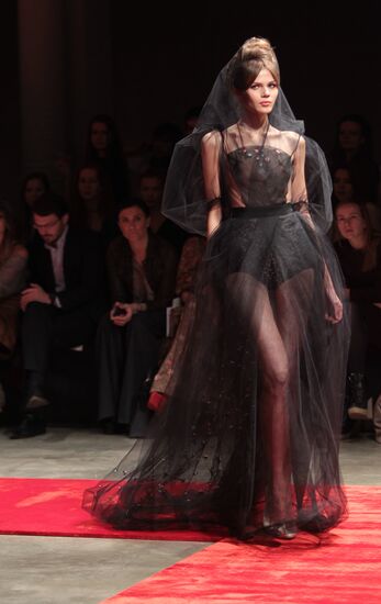 Presentation of Ulyana Sergeenko's collection Spring/Summer 2012