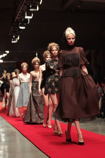 Presentation of Ulyana Sergeenko's collection Spring/Summer 2012
