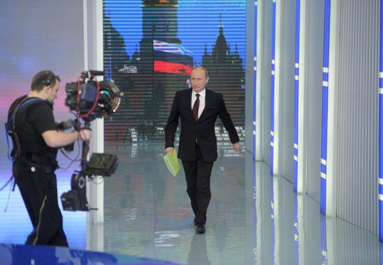 Q&A session 'A Conversation with Vladimir Putin: Continued'