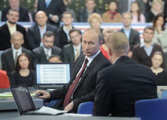 Q&A session 'A Conversation with Vladimir Putin: Continued'