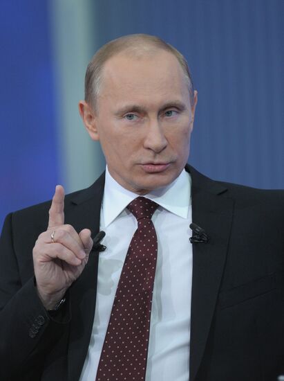 Q&A session 'A Conversation with Vladimir Putin: Continued'