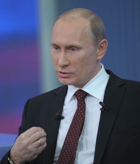 Q&A session 'A Conversation with Vladimir Putin: Continued'