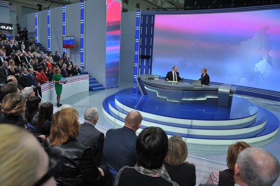 Q&A session 'A Conversation with Vladimir Putin: Continued'