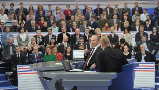 Q&A session 'A Conversation with Vladimir Putin: Continued'