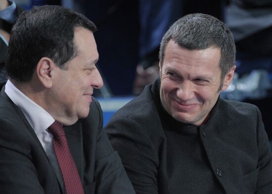 "A Conversation with Vladimir Putin. Continued" live broadcast