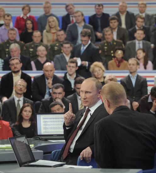 Q&A session 'A Conversation with Vladimir Putin: Continued'