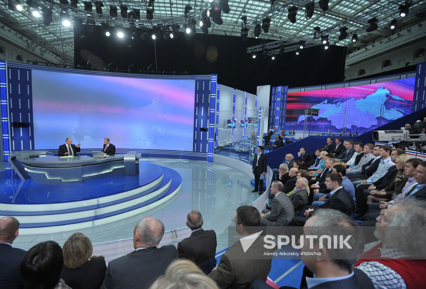 Q&A session 'A Conversation with Vladimir Putin: Continued'