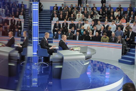 Q&A session 'A Conversation with Vladimir Putin: Continued'