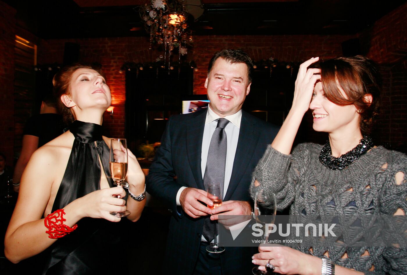 Dinner dedicated to Nika Belotserkovskaya's book