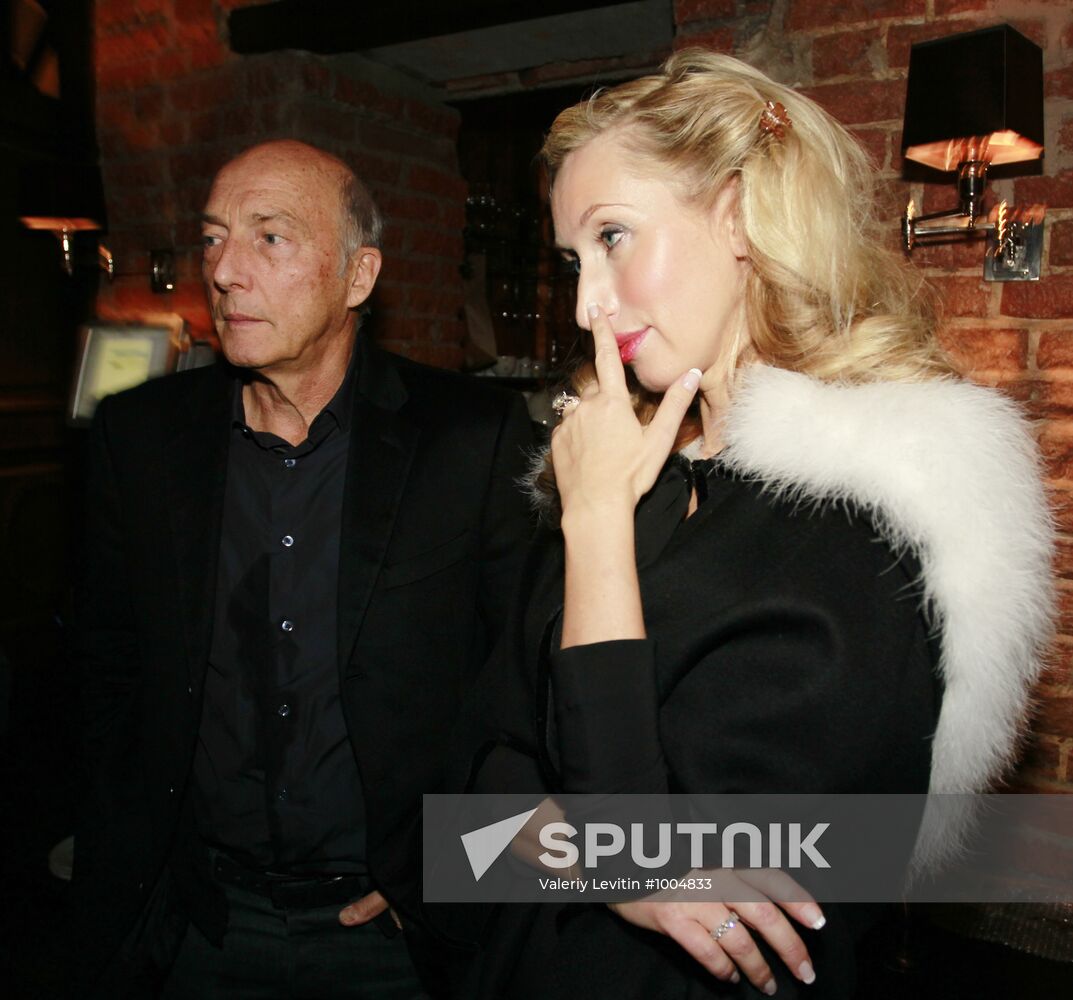 Dinner dedicated to Nika Belotserkovskaya's book