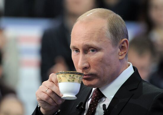 Direct Line with Vladimir Putin. Continued.