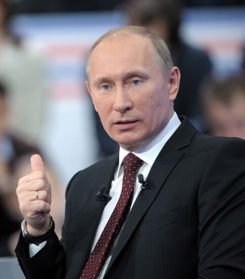 Direct Line with Vladimir Putin. Continued.