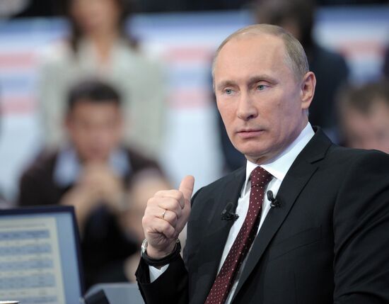 Direct Line with Vladimir Putin. Continued.