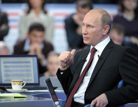 Direct Line with Vladimir Putin. Continued.