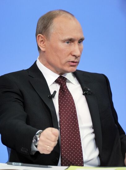 Direct Line with Vladimir Putin. Continued.